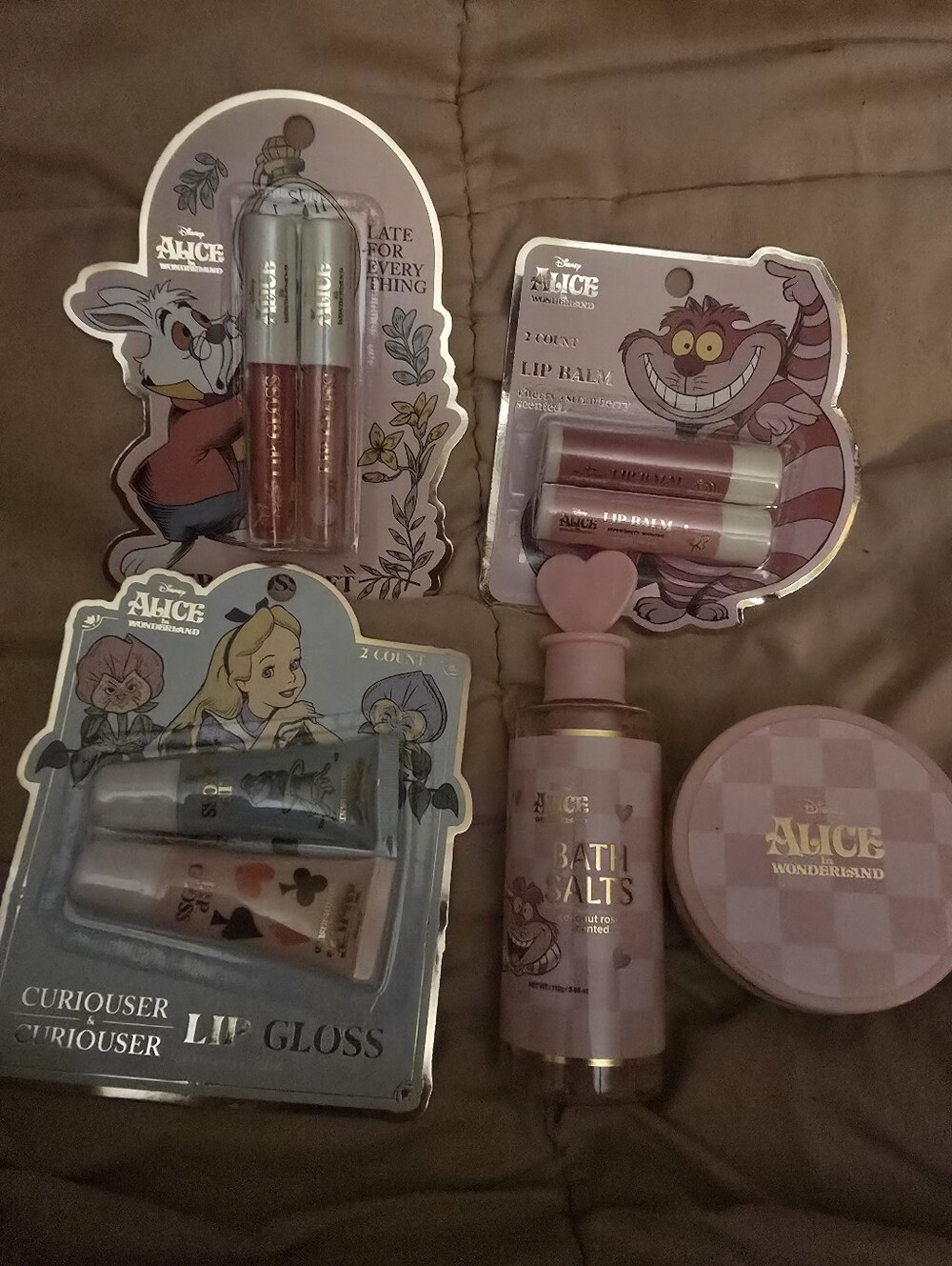 Alice in Wonderland Disney Bath and Body Collection